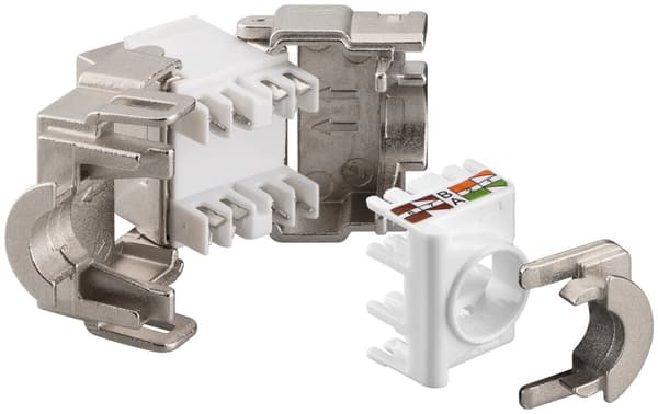 Keystone-moduuli RJ45 CAT 6A, STP