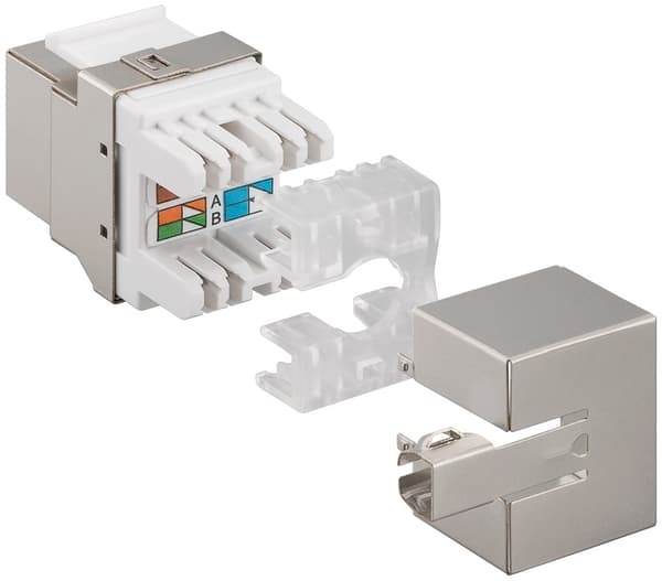 Keystone-modul RJ45 CAT 6, STP, 250 MHz