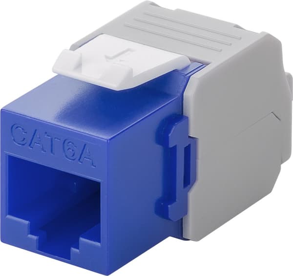 Keystone-moduuli RJ45 CAT 6A, UTP