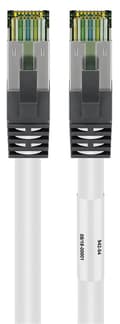 Miniatyrbilde 1 av 7: CAT 8.1 patchledning, S/FTP (PiMF), hvit