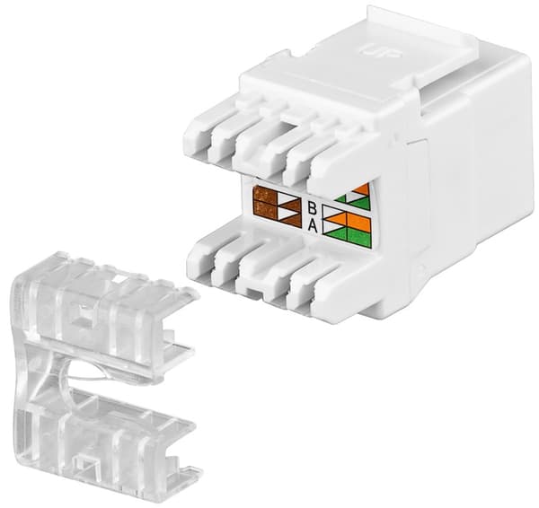 Keystone modul RJ45 CAT 5e, UTP, 100 MHz