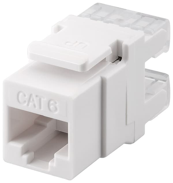 Keystone modul RJ45 CAT 6, UTP, 250 MHz