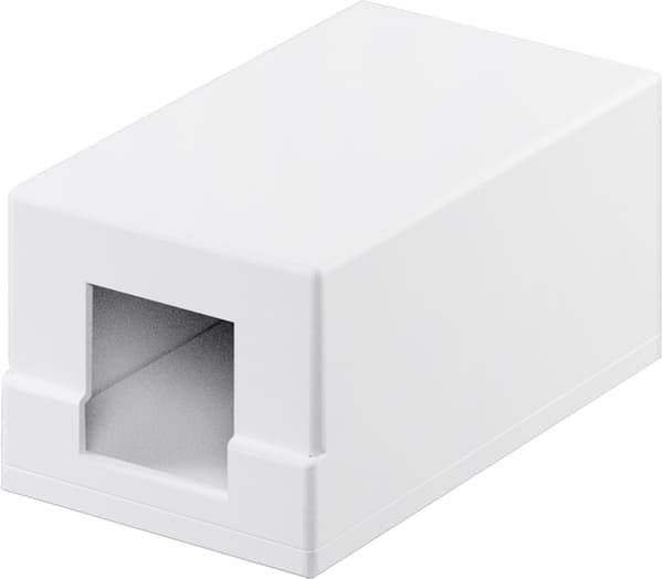 Keystone tomt deksel, 1-port