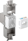 Miniatyrbilde 4 av 4: Keystone RJ45-modul CAT 6A, STP, 500 MHz, smal design