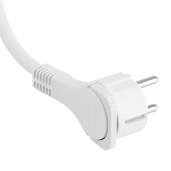 HAMA Forlængerledning  Mini Fladt Stik 5.0m Hvid