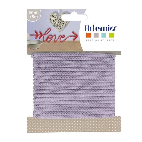 Stickgarn 5 mm x 5 m - Lavendel