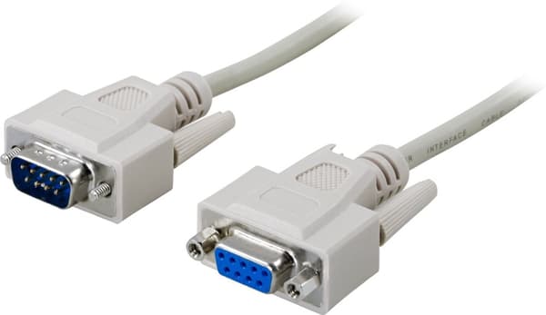 Jatkokaapeli DB9u-DB9n 10m