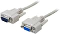 Miniatyrbilde 1 av 2: DELTACO forlengningskabel DB9 output-input 15m