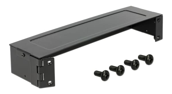 DeLOCK 10 " wallmount, 1U, black