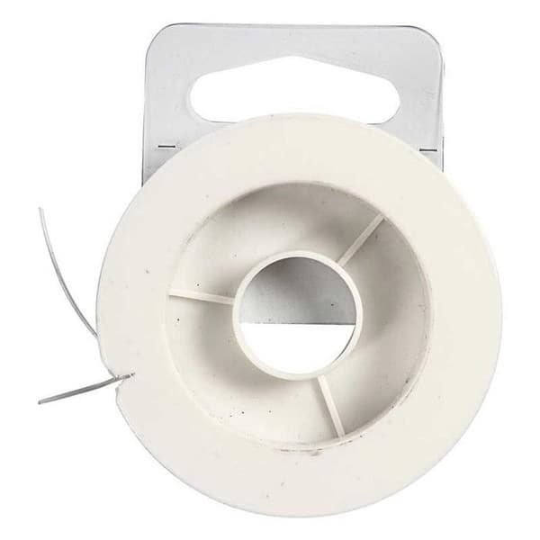 2 rullar av transparent elastisk tråd 10 m
