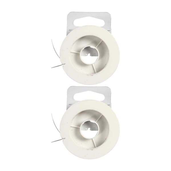 2 rullar av transparent elastisk tråd 10 m