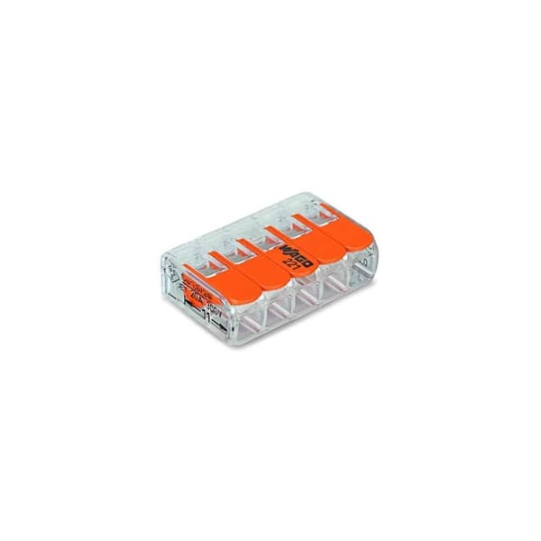 Kopplingsklämma Wago 221-415 (25-pack)