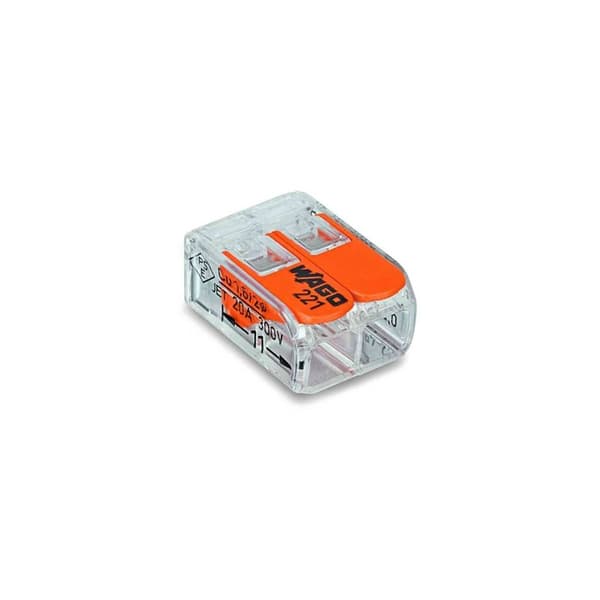 Kopplingsklämma Wago 221-412 (100-pack)