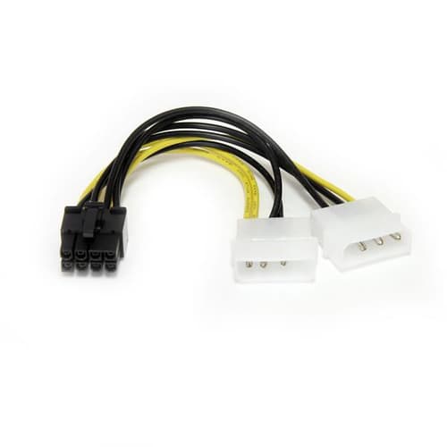 6IN LP4 TO 8 PIN PCIE ADAPTER/.