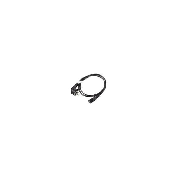 Lanberg CEE 7/7->IEC 320 C13 power cord 1.8m, black | Lanberg