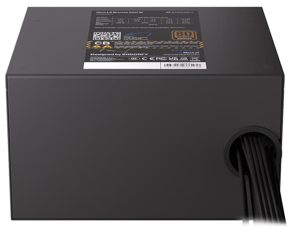 ENDORFY Vero L5 power supply unit 500 W 24-pin ATX ATX Black