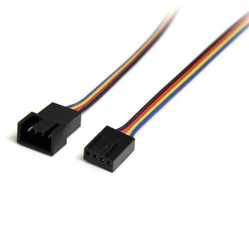 12IN 4 PIN FAN POWER EXT CABLE/.