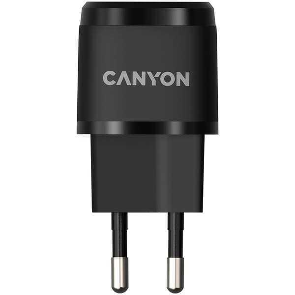 CANYON H-20-05, PD 20W Input: 100V-240V, Output: 1 port charge: USB-C:PD 20W (5V3A/9V2.22A/12V1.66A) , Eu plug, Over- Voltage ,  over-heated, over-cur Sort