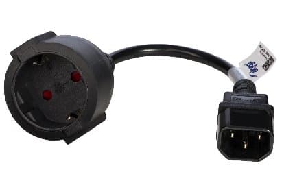 Akyga AK-PC-10A power cable Black 0.15 m CEE7/4