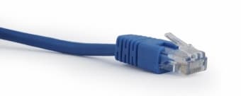Patch cord kat.5e osłonka zalewana 0.25M niebieski