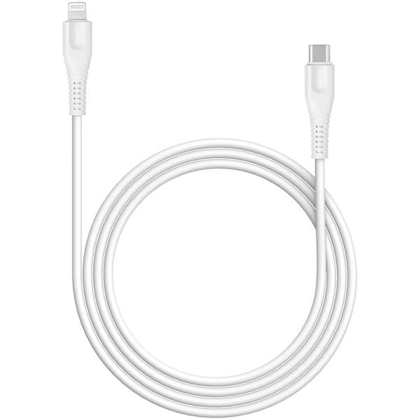CANYON cable MFI-4 Type-C to Lightning 1.2m White