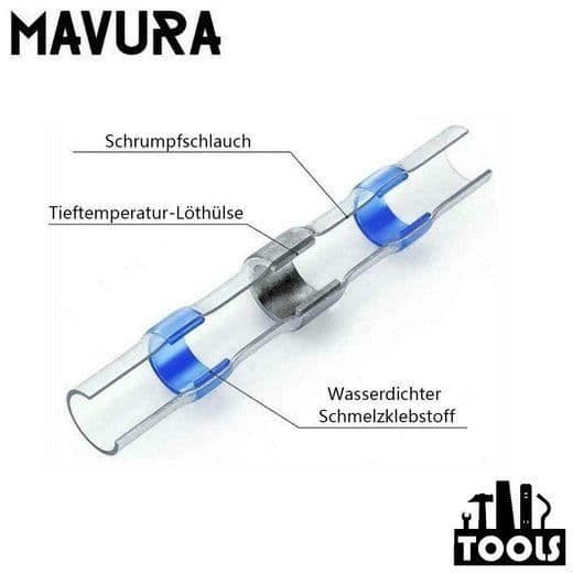 MAVURATools lödconnector med krympslang - DIVERSE - S0Y2J0YEP2