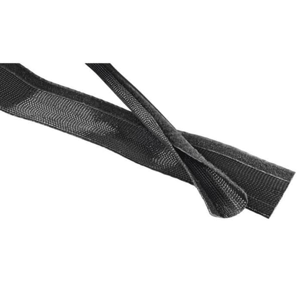 Flexibel textilkabelrör - HAMA - Universal - 20-40 mm - 1,8 m - Svart