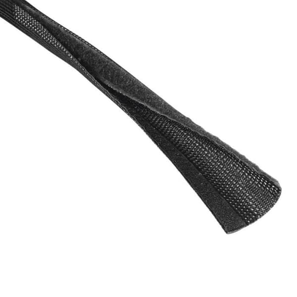 Flexibel textilkabelrör - HAMA - Universal - 20-40 mm - 1,8 m - Svart