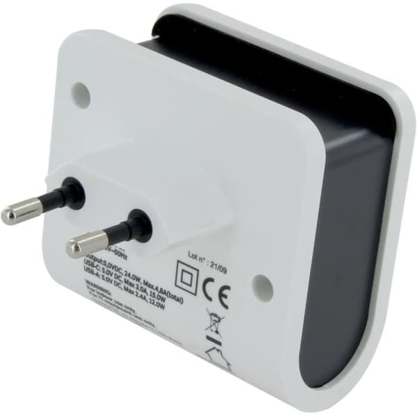Nätladdare - CHACON - 40030 - 3 USB-A + 1 USB-C