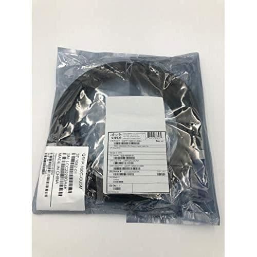 InfiniBand-kabel - CISCO - QSFP-100G-CU5M= - 5 m - 100 Gbit/s - Grå- USED