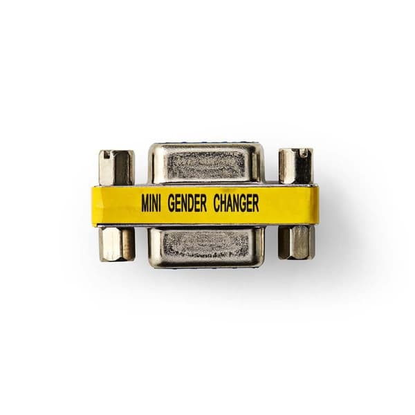 Nedis Serial adapter | Adapter | D-SUB 9-Pin Hun | D-SUB 9-Pin Hun | Nikkel belagt | Metall | Boks