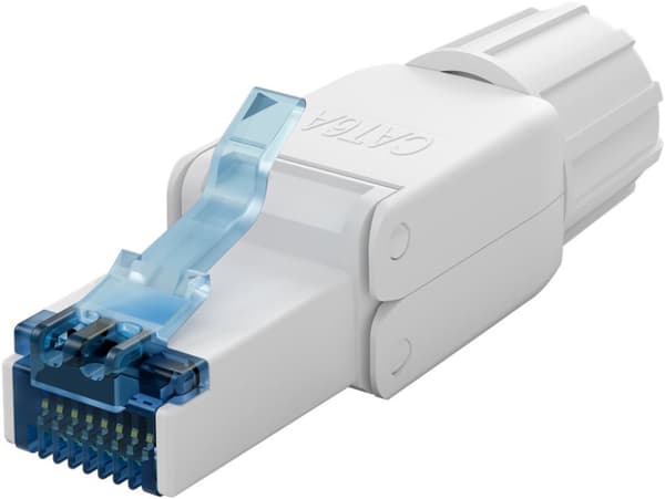 CAT 6A oskärmad RJ45-kontakt UTP, för verktygslös montering