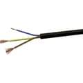 Miniatyrbild 1 av 2: VOKA Kabelwerk H05VVF3X15 Mantlad kabel H03VV-F 3 x 1,50 mm² svart 100 m