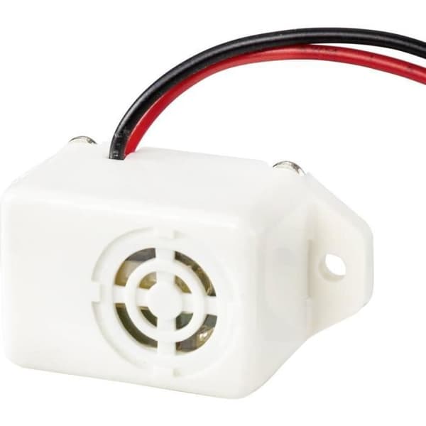 Miniatyr summer - TRU COMPONENTS - TC-9202072 - Ljud 75 dB - Spänning 24 V - Användning inomhus