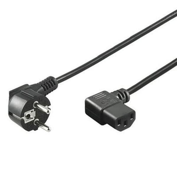 PremiumCord KPSP5-90, 5 m, hane-hona, CEE7-7, koppling C13, 230, svart