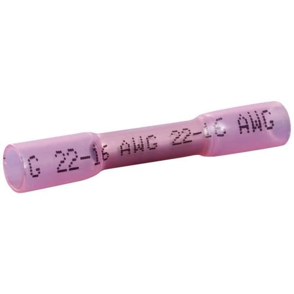 Förlängning - Quadrios - 22C467 - Krympslang - 0,5 mm² - 1,5 mm² - Röd