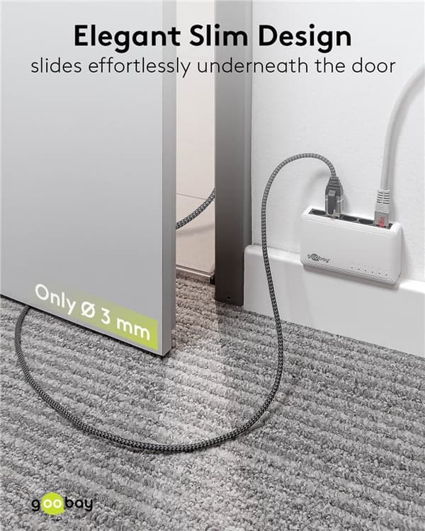 Ethernet-kabel USB-C™ 3.1 till RJ45, Slim, 7,5 m