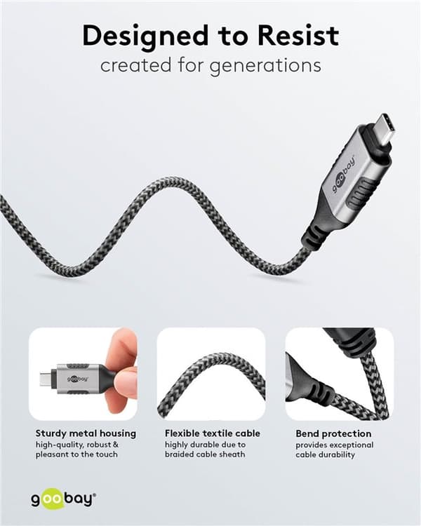 Ethernet-kabel USB-C™ 3.1 till RJ45, Slim, 7,5 m