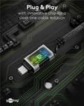 Miniatyrbild 8 av 11: Ethernet-kabel USB-C™ 3.1 till RJ45, Slim, 7,5 m
