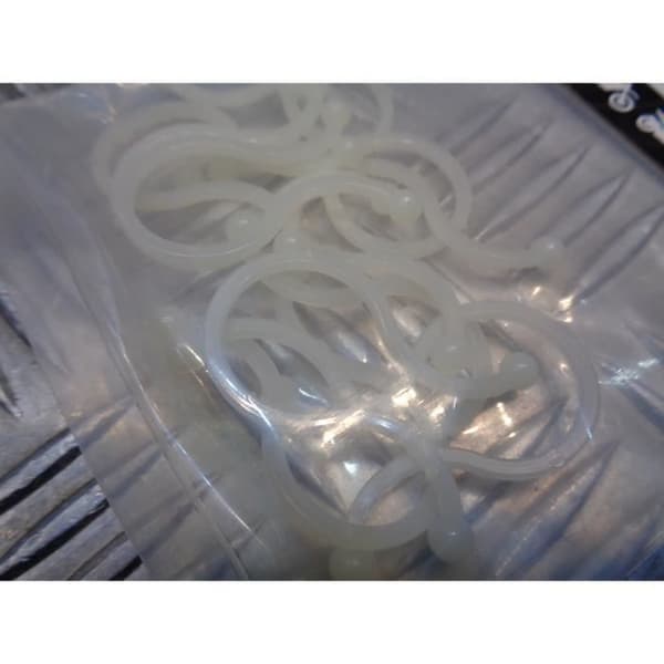 Genomföring - Bihr - TT-18 - Vit - Plast - Diameter 18,6 mm - Förp