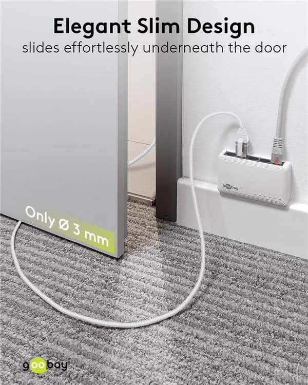 Ethernet-kabel USB-C™ 3.1 til RJ45, Slim, 15 m