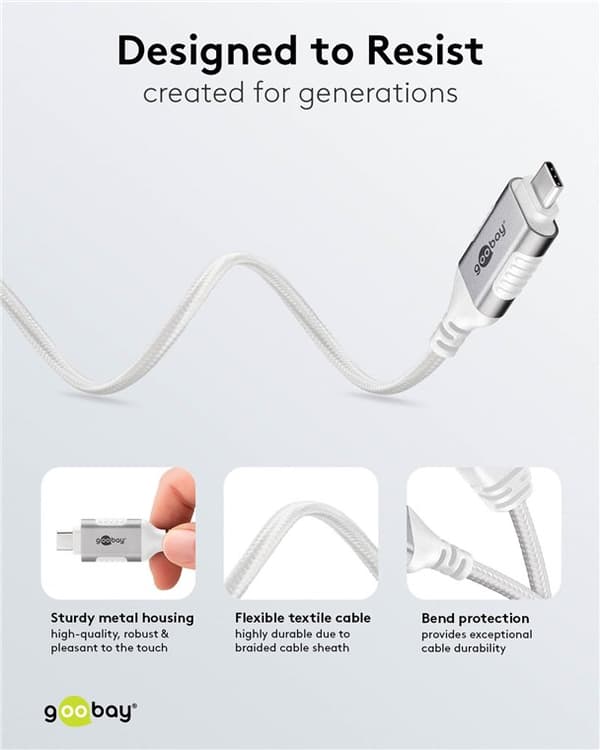 Ethernet-kabel USB-C™ 3.1 til RJ45, Slim, 15 m