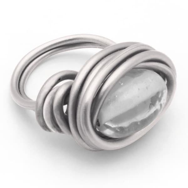 Aluminiumtråd Ø 1,5 mm - 5 meter - Silver - Gr…