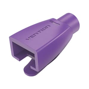 Trækaflastningsstøvler RJ45 Cover Vention ODV0-100 Pakke med 100 lilla PVC