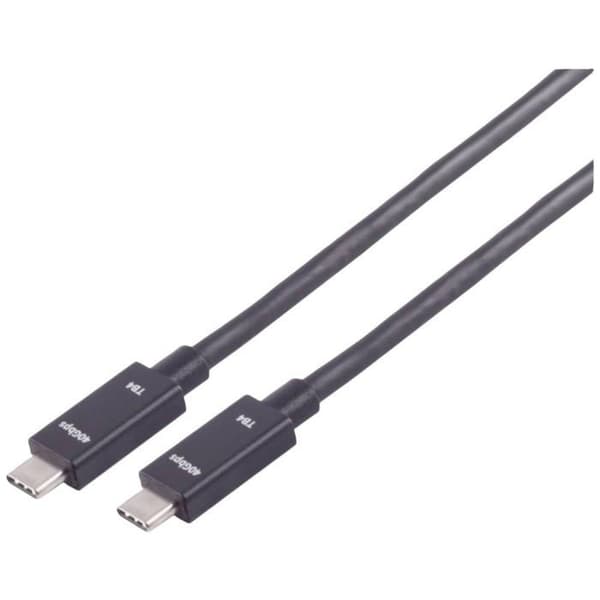 USB-C ® anslutningskabel, TB4, UltraFlex, 1 m 10080133 BKL Elektroniskt innehåll: 1 st.