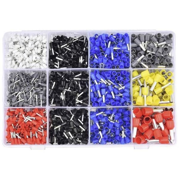 TRU COMPONENTS TC-12888372 Enkelbitssortiment 0,5 mm², 0,75 mm², 1 mm², 1,5 mm², 2,5 mm², 4 mm², 6 mm², 10 m