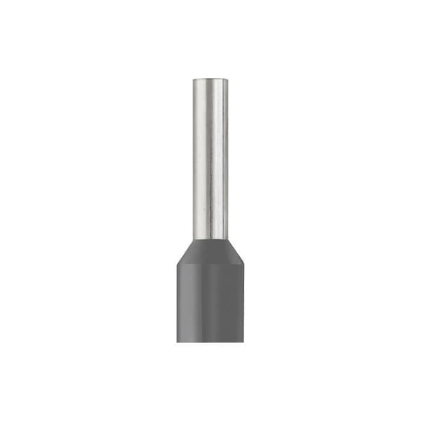 FÖRISOLERAD ÄNDE 2,5 MM² GRÅ PÅ 20