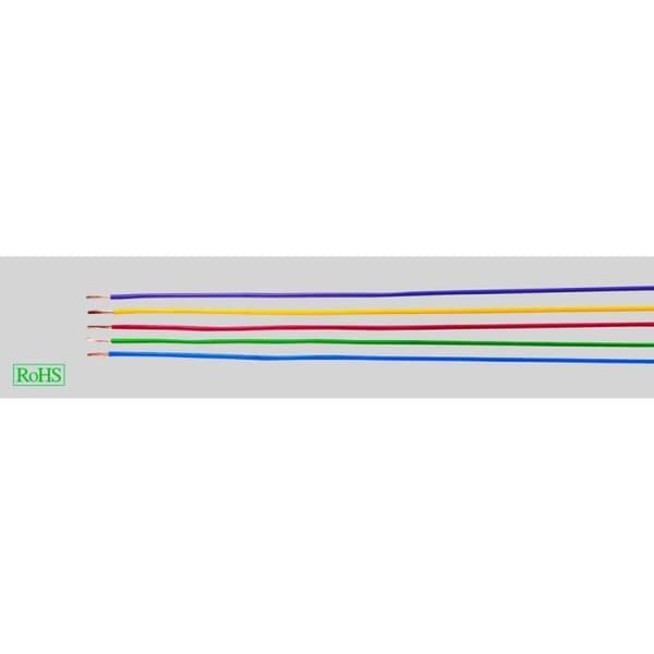 Ledningskabel - HELUKABEL - H05V-K - 1 x 1 mm² - PVC - Röd Vit - 100 m