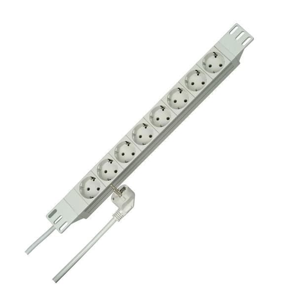 Kopp Zubehör Stromversorgung, Vit, Vit, 16 A, Aluminium, 2 m