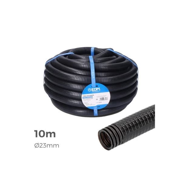 Ferroplast förtrådad ledning för exteriör installation - GENERISK - 23mm - 10m